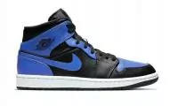 nike air jordan 1 mids 2021 hyper royal tumbled leather